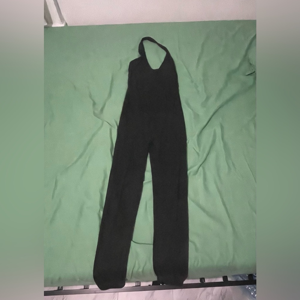 Open back one piece  jumpsuit